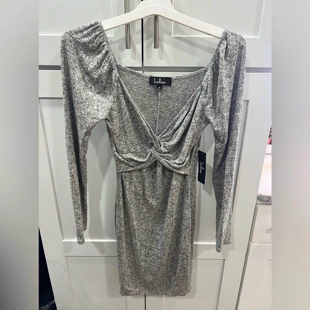 NWT Lulu’s knotted bodycon dress - Picture 3 of 6